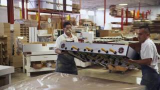 Check out how Tornado Foosball Table are made!