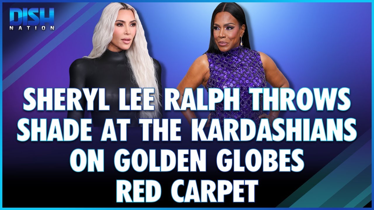 Sheryl Lee Ralph Throws Shade At The Kardashians' on 2023 Golden Globes Red  Carpet - YouTube