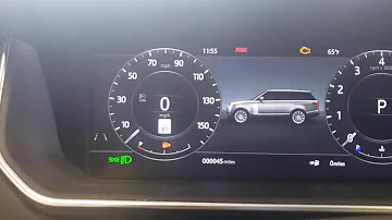 How do I change the language on my Range Rover Evoque?