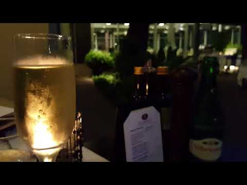 Aperitif at Francesco's Italian restaurant in Mendoza City