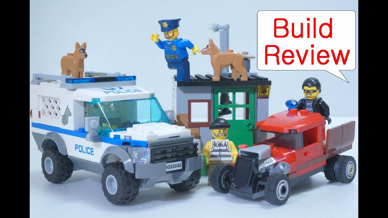  Police Dog Unit - Car Toys Build Review 레고 장난감 - YouTube