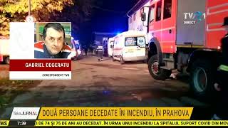 Incendiu la Spitalul de Boli Infecţioase Ploieşti, unitate suport COVID. Două persoane au decedat