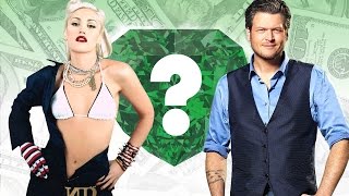 WHO’S RICHER? - Gwen Stefani or Blake Shelton? - Net Worth Revealed! (2016)