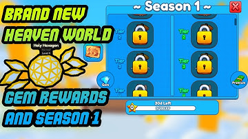 Season 1 + Heaven update (Roblox Tapping Masters)