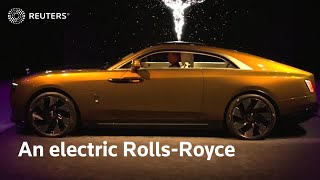 Rolls-Royce unveils its first fully electric car