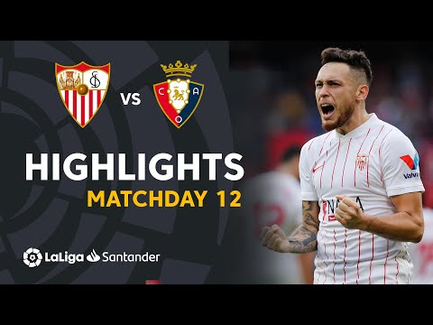 Sevilla Osasuna Goals And Highlights