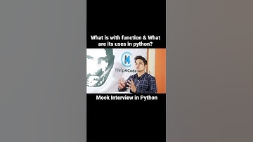 what is a function in python?explaination by Prashant Jha sir I #python #mock_interview #programming