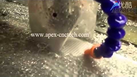 china apextech CNC Router milling aluminium material
