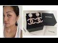 CHANEL EARRINGS UNBOXING