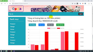 Demo web mô hình MVC ASP.NET - Lập trình web