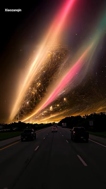 pemandangan langit malam yang indah #view nature #videoviral