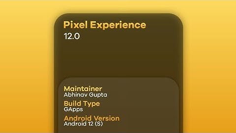 Pixel Experience Android 12 Review on Mi A1