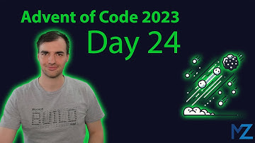 Advent of Code 2023 Day 24: Never Tell Me The Odds ✅✅