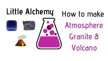 Little Alchemy-How To Make Atmosphere, Granite & Volcano Cheats & Hints