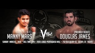 PREMIER XII: Douglas James vs Manny Mars