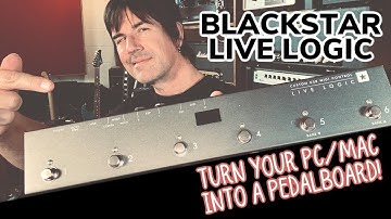 ROCK YOUR FAVORITE GUITAR PLUGINS/APPS LIVE! BLACKSTAR LIVE LOGIC