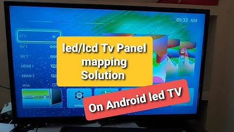 Led Tv Panel mapping &  Lvds problem solving process||Solarized picture solution in led,lcd Tv.