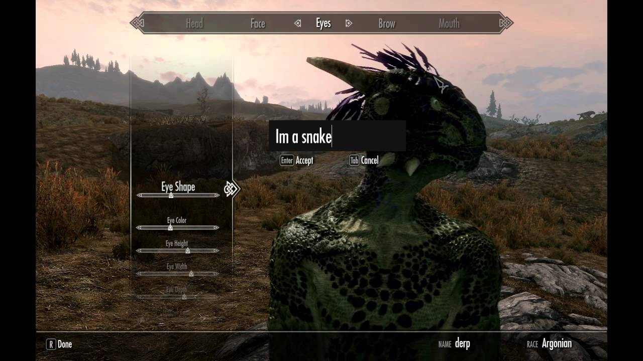 How To Change Race In Skyrim
