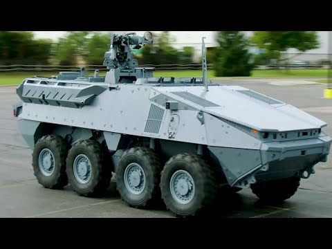 General Dynamics Land Systems - StrykerX Wheeled Armoured Vehicle [1080p] @arronlee33