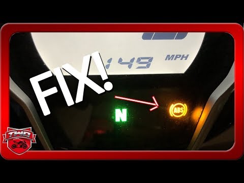 How To Fix A Flashing ABS Light On A Motorcycle