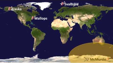 The IRIS Early Orbit Ground Track Animation