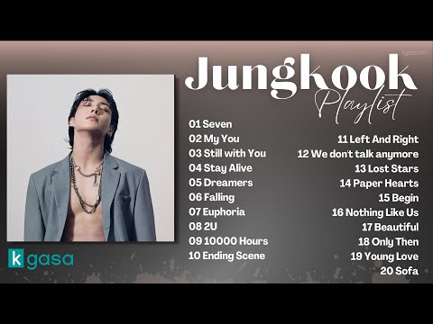 Jungkook (정국) of BTS Playlist [solo and cover] [2023 Updated]