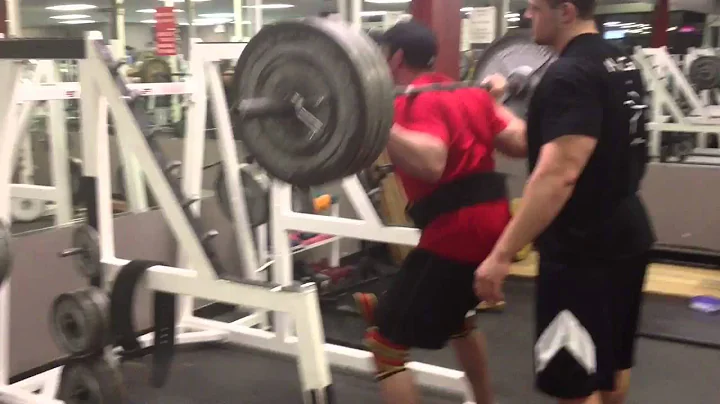 Jason Heavy Squats 12/30/13