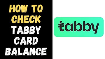 How To check Tabby Card balance | How To Check Tabby card limit | How to check tabby credit limit