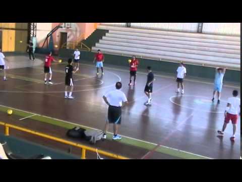 Calentamiento Selección Uruguaya Masc. de Handball parte 1