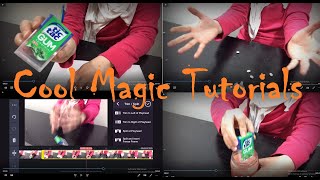 COOL MAGIC tricks tutorials 1 Using KINEMASTER