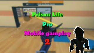 Prison Life Mobile Pro Gameplay Roblox - how to crouch in roblox prison life on ipad