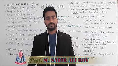 Second Year English Hero Mustafa Kamal last Lesson || 12th Class English Mustafa Kamaal || part#1st