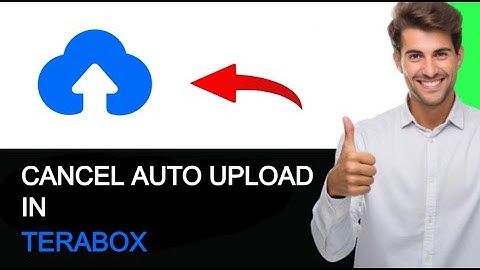How To Disable And Turn Off Automatic Video Backup On TeraBox App 2024 (BEST WAY)