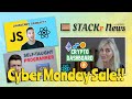 STACKr News Weekly - Cyber Monday Sale: Crypto 💲, Self-Taught Programmers 📚, JavaScript 🆚 React