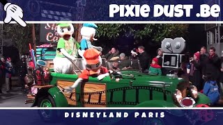   New Year's Eve parade at Disneyland Paris 2014   2015 Walt Disney Studios Park