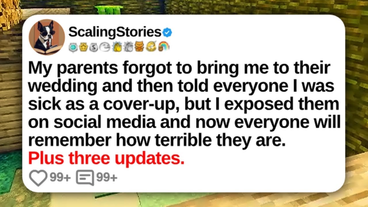 New Update: My Parents Forgot To Bring Me to Their Wedding and Then Told Everyone I Was Sick...