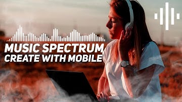 Make audio spectrum visualizer in Android without avee player | easy way to make audio spectrum