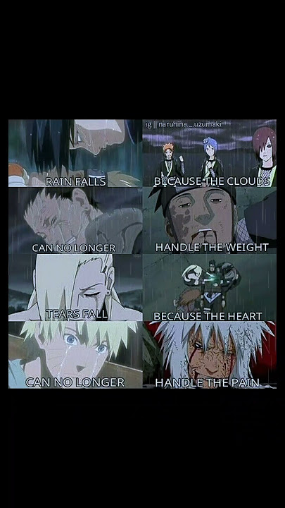 NARUTO ANIME SADDEST MOVEMENT IN THIS CLIP