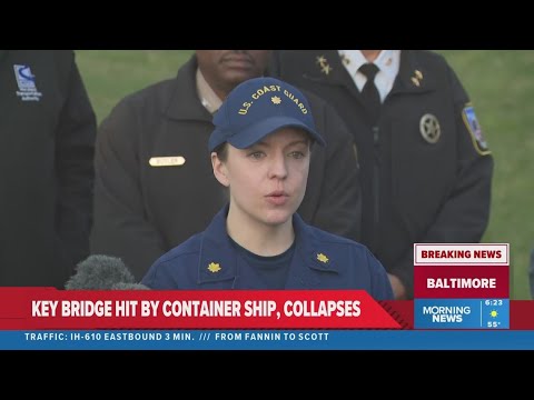 Baltimore bridge collapse: U.S. Coast Guard give update on search and rescue