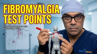 Fibromyalgia Trigger Points Test Demonstration | Fibro Tender Points Self Test