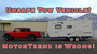 Gladiator Towing: What MotorTrend Did Wrong