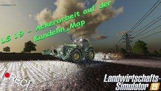 LS 19 - Ackerarbeit mit John Deere 8330 &amp; Amazone Cenius 8003-2TX Super auf der Kandelin_Map