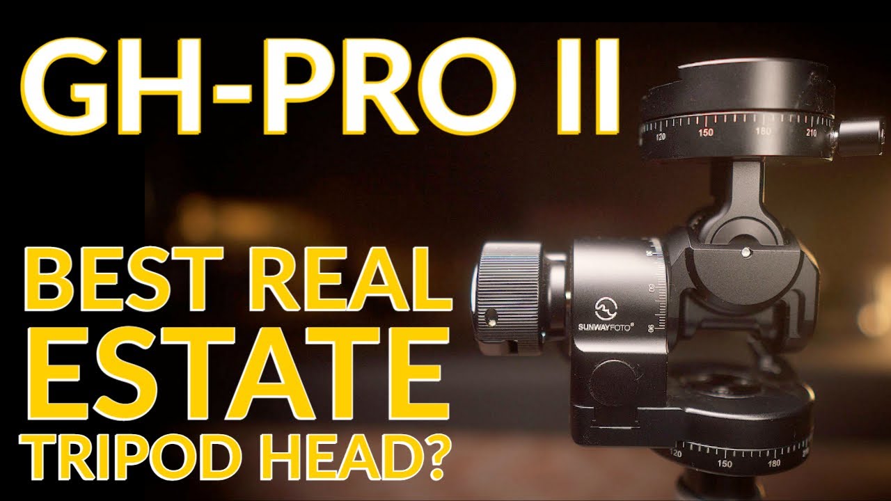 The BEST real estate tripod head? GH-PRO II vs Manfrotto 410 Junior