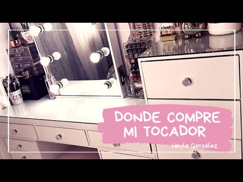 Tocador moderno para apartamento, escritorio blanco, dormitorio, escritorio  con espejo de luz, tocador rosa, nuevo - AliExpress