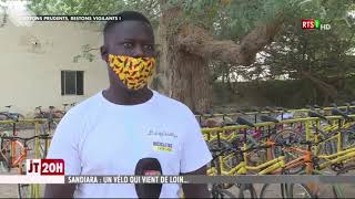 Reportaje emitido en la RTS de Senegal. Bicicletas para la Educación (febrero 2021)