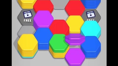 Hexa sort game video.🥺Dont forget channel subscribe🫠❤️#hexasort#hexasortgame