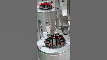 Double Station Brushless DC Motor Stator Winding Machine