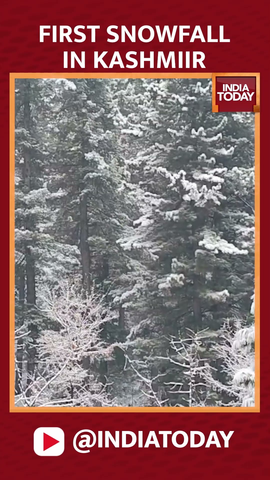 WATCH: Extreme snowing in Kashmir’s Badgam
