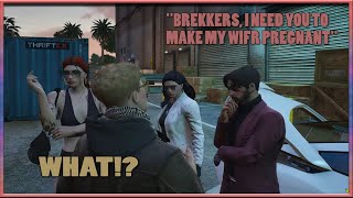 Mickey finds out that Brekkers is dating his wife - GTA V RP NoPixel 4.0