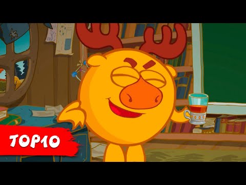 KikoRiki 2D | TOP 10 Episodes from Season 2 | Cartoon for Kids